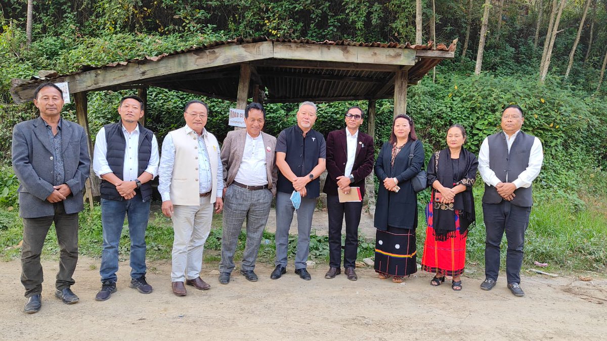 Date : 31st Oct. 2024.
Place : Tuensang
The NDPP Noklak Region and the NDPP Tuensang Region along with State tour team leader Dr. Chumben Murry Sr. Vice President, Mr.Benjamin Lorin Vice President,Apong Pongener President Agri &amp; Alied and Mr. Imchatoba Imchen President Youth Org.