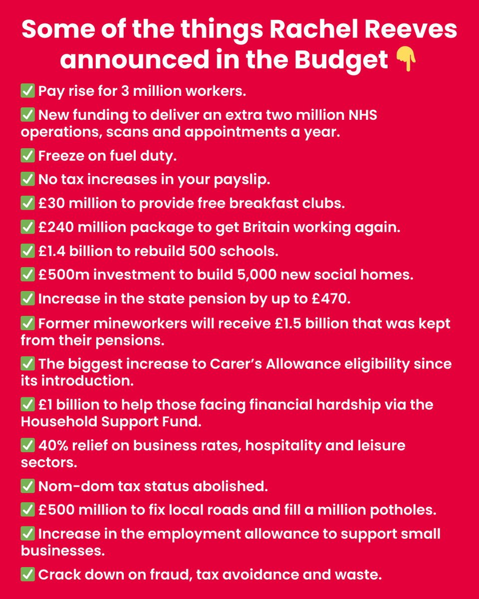 ICYMI: Here are just some of the announcements from the Budget this week 👇