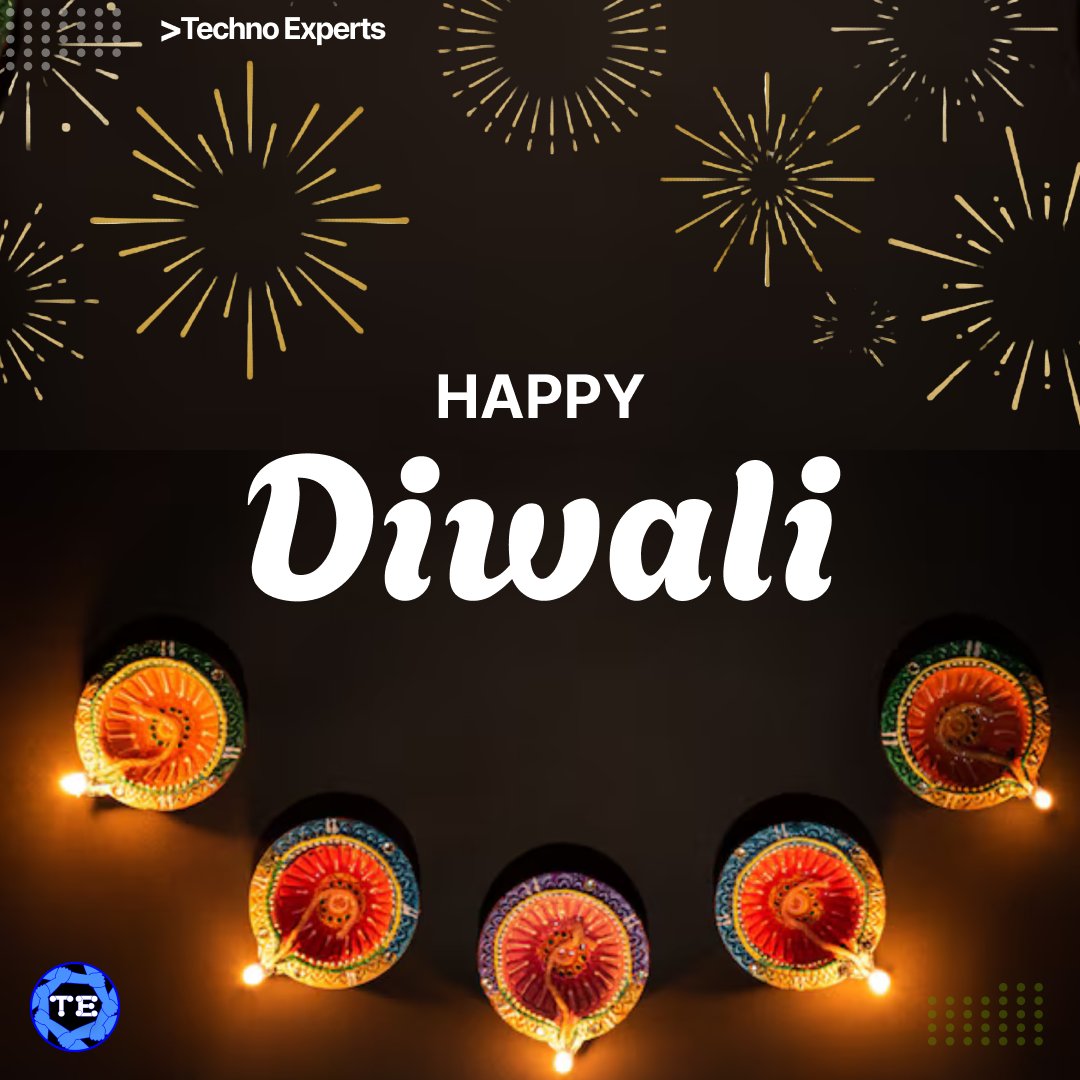 technoexpertsco's tweet photo. ✨ Happy Diwali from Techno Experts! May this festival bring warmth, joy, and success to you and your loved ones. 🪔🌟 #Diwali2024 #FestivalOfLights #TechnoExperts https://t.co/Z0XVXAvE4z