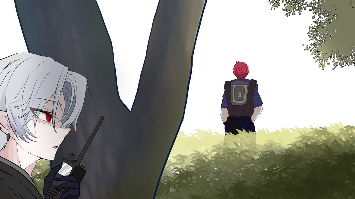 「いつもの引用元の動画用に描いた一枚絵も #KuzuArt #フレン見て #Mel」|あにのイラスト