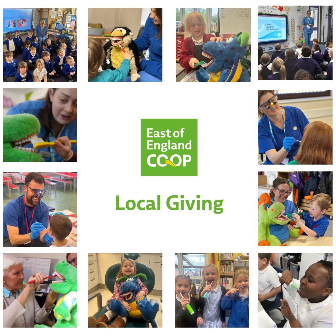 Happy Smiles Club (@happysmilesclub) on Twitter photo We’ve been chosen by the <a href="/EoECoop/">East of England Coop</a> Caister Food Branch as their Local Giving charity for this winter.
 Â
For the next 3 months, they’ll be:Â
đź’° Collecting donations for usÂ
📣 Raising awareness of our workÂ
All donations will go towards oral health products for local children🪥 We’ve been chosen by the <a href="/EoECoop/">East of England Coop</a> Caister Food Branch as their Local Giving charity for this winter.
 Â
For the next 3 months, they’ll be:Â
đź’° Collecting donations for usÂ
📣 Raising awareness of our workÂ
All donations will go towards oral health products for local children🪥