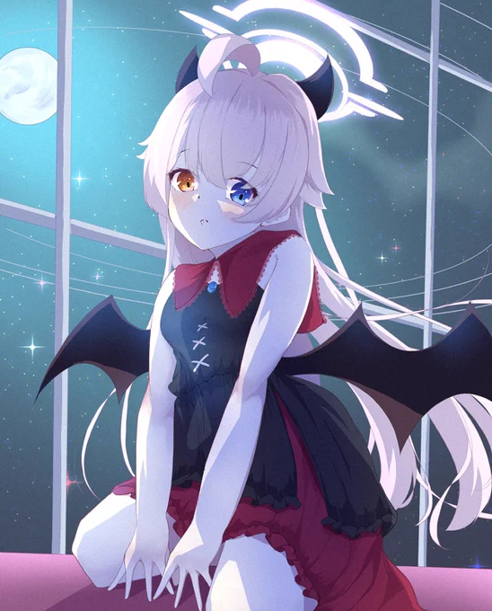 ハロウィン仕様のホシノ #ブルアカ #BlueArchive 1日遅れですみません