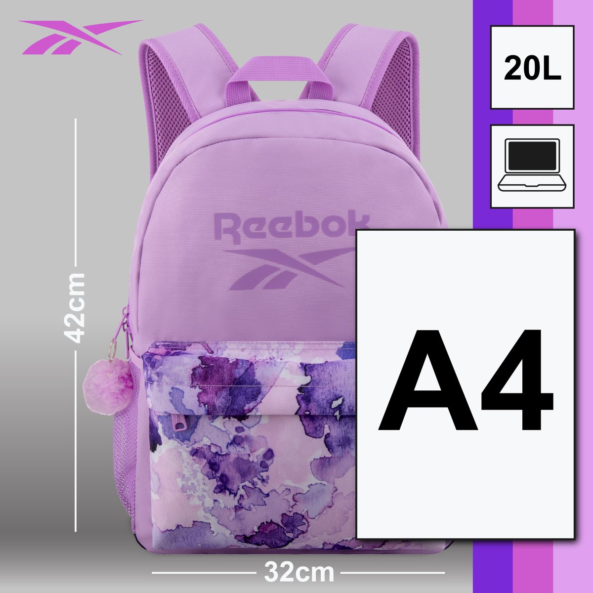 FCSIGROUP's tweet image. REEBOK URBAN FLOWER BACKPACK - ARGOS
FCSI Group are pumped to launch a best seller, the 5-Star rated  Reebok Classic Backpack at ARGOS!  The enchanting Violet Bloom inspired Backpack, the epitome of floral fantasy meets practical chic!   #reebok #fcsigroup #urbanbackpack
