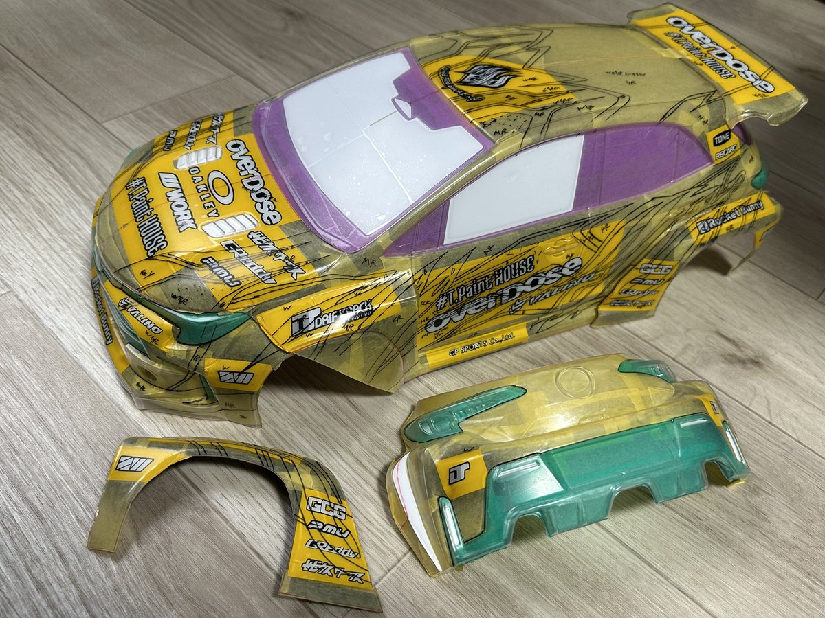 アディクション GRカローラ プレート Yahoo!オークション - 新品 1/10