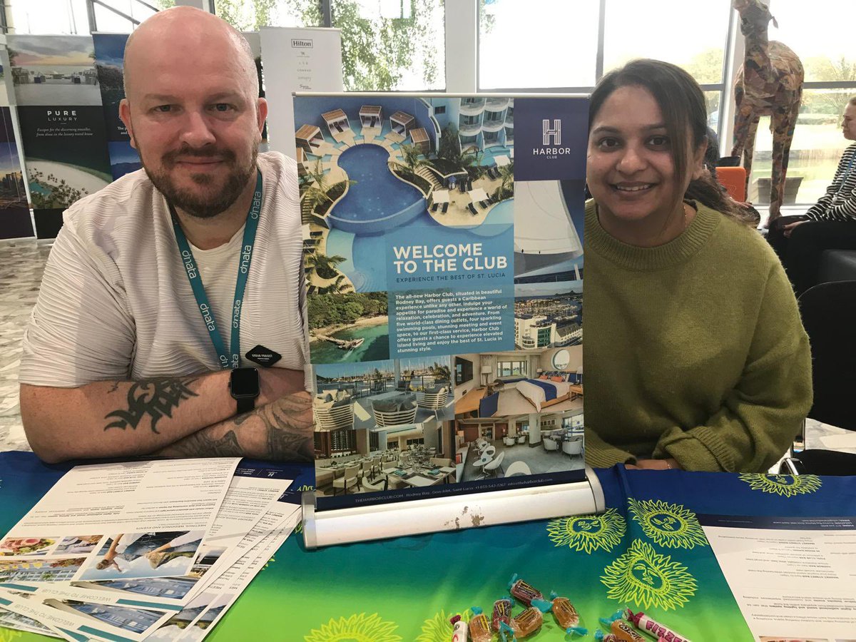 silvalining___'s tweet photo. What a week! All eyes 👀 on Harbor Club, St Lucia. SILVA team joined Hilton Leisure Sales gang for their pre WTM roadshow. Covered a lot of miles. Met with some wonderful travel agents and carried out a ton of training. Next stop…..#WTMlondon https://t.co/B2YfxgUInk