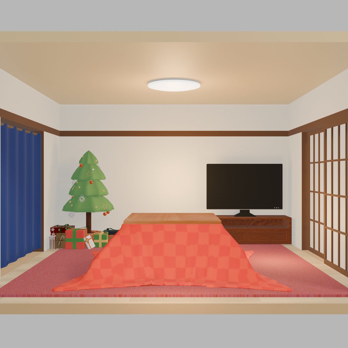 kumatakekoubou's tweet photo. 予定を少々変更して、日本風?クリスマスをテーマにした脱出ゲームにしようと思っています
AdventureCreatorの習得も兼ねて…
#Unity
#AdventureCreator
#Blender
#IndieDevs https://t.co/tZOlqAVeyX