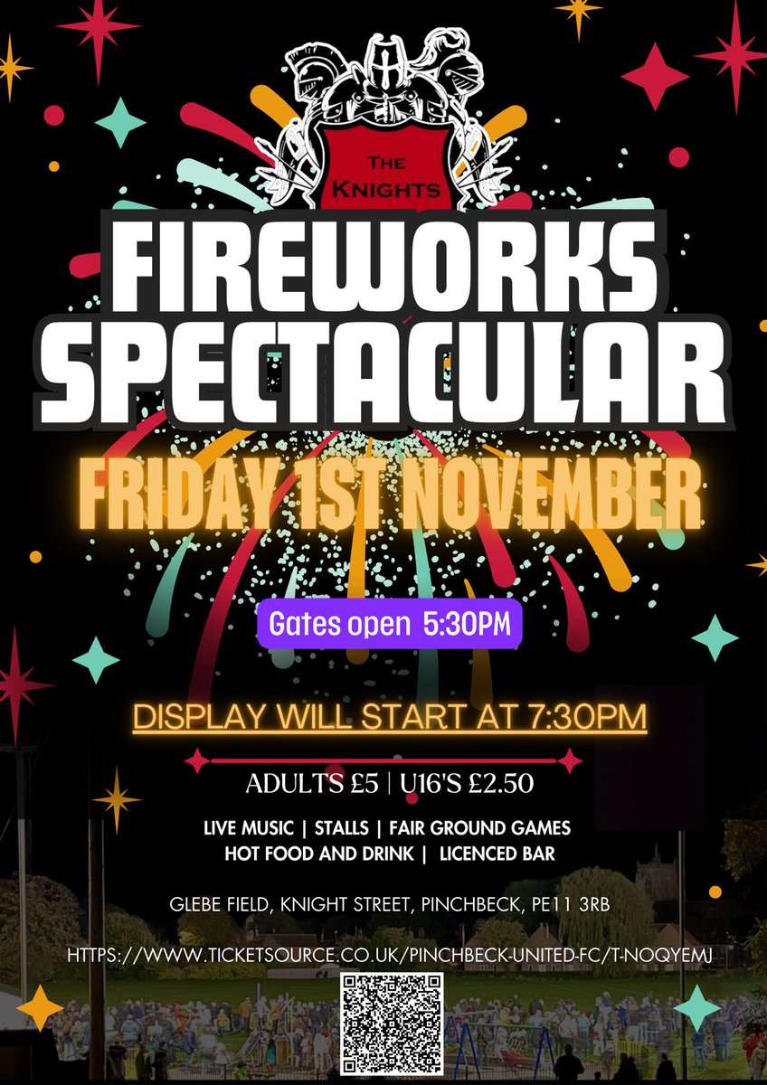 FirstaidteamBos's tweet photo. Tonight fireworks display at @PinchbeckUnited #endeavourfm #LincsConnect #fireworks pay on the gate https://t.co/DooarG79lQ