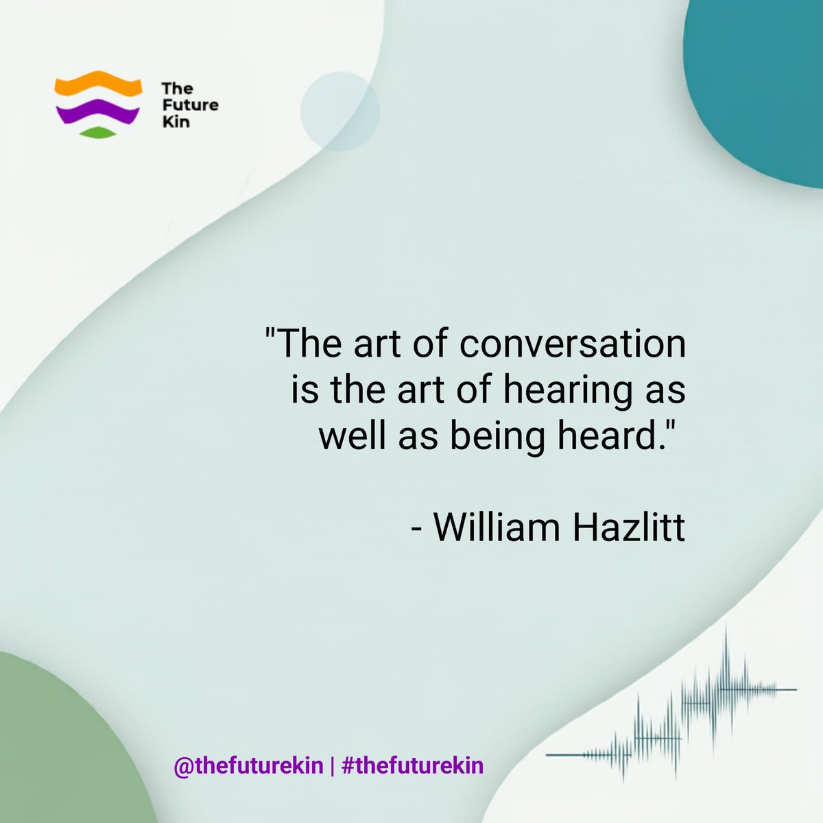 creativekinintl's tweet photo. True dialogue requires balance between expression and reception.
Listening actively and empathetically is just as vital as sharing thoughts and ideas. 
Both parties develop mutual understanding on these grounds, creating a unique bond of friendship or relationship.
#thefuturekin https://t.co/ZLqXogeb7a