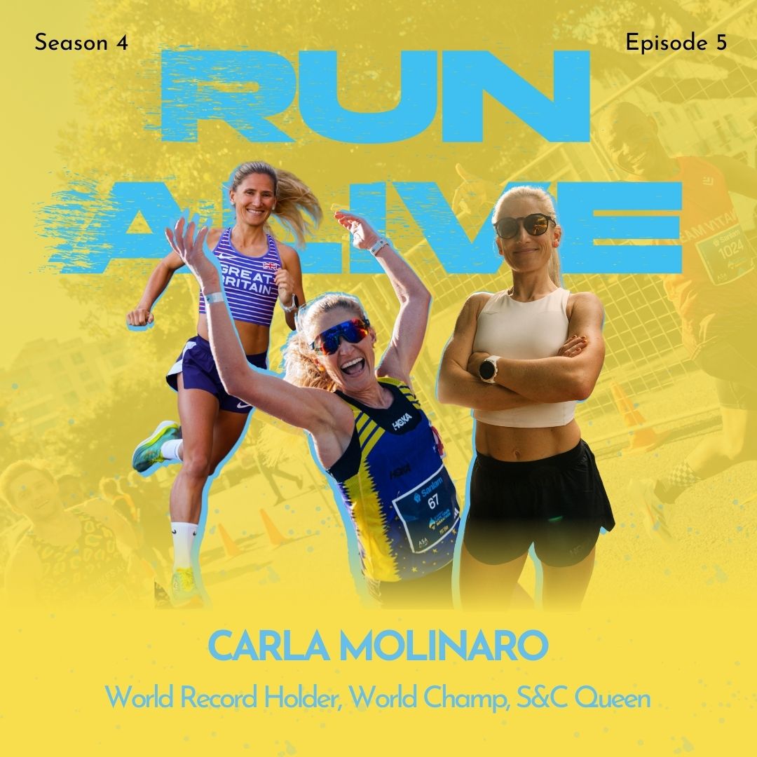 This week on #RunAlive, we chat with Carla Molinaro 🏃‍♀️✨ Hear Carla on:

🌟 Running for the joy &amp; community 💪 Her SCY approach to keep runners injury-free 🌍 Taking on epic challenges with friends by her side

Listen now! 🔗 #Podcast #UltraRunning