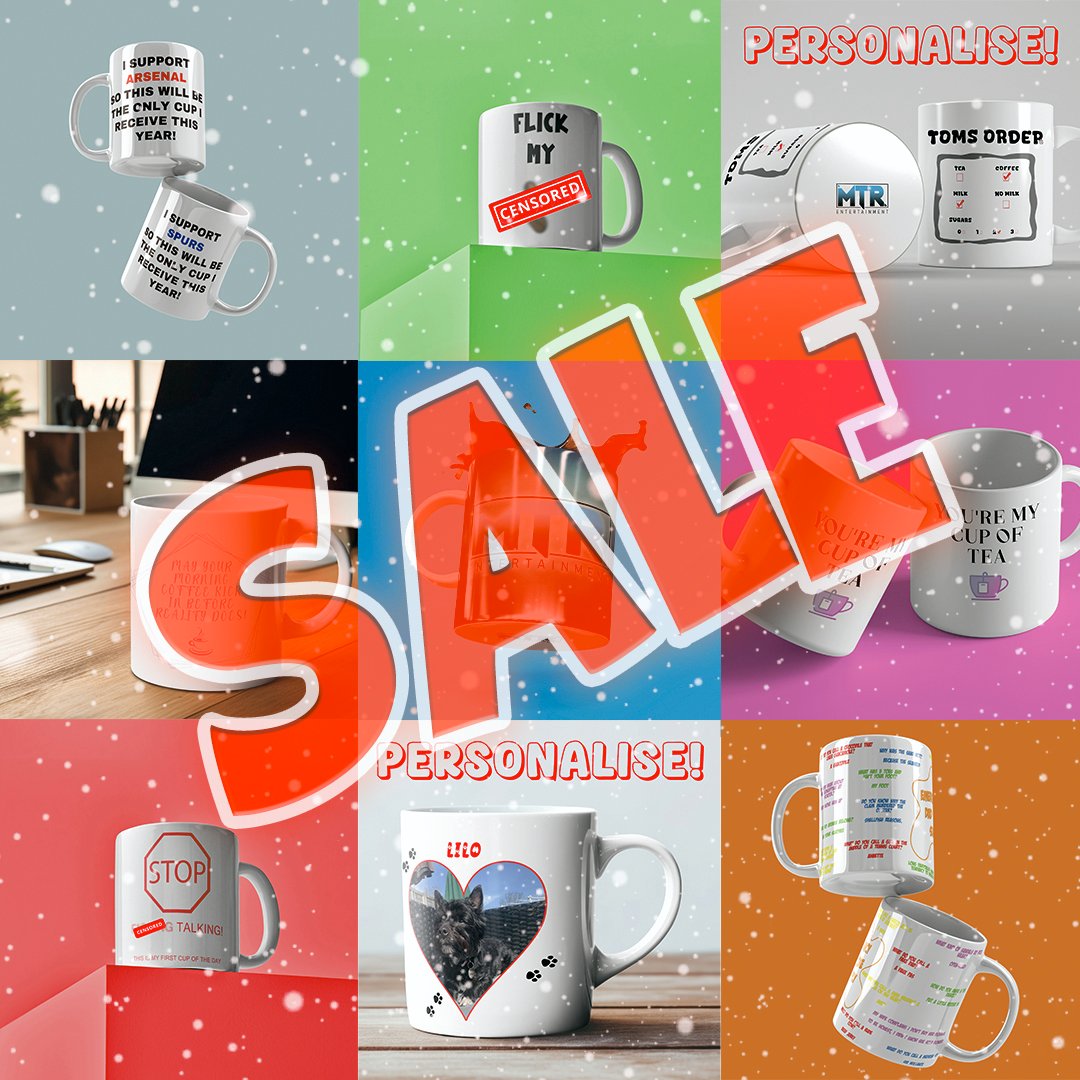 Mtr_Ent's tweet image. 🎄🎁 **Early Christmas Sale Alert!** 🎁🎄

Get a head start on festive shopping with *20% OFF* all mugs in our Etsy shop! Whether it’s for cosy cocoa, morning coffee, or tea by the fire, we’ve got the perfect mug for everyone on your list. 

🎅✨ *Shop Your Favourites Now*✨🎅
