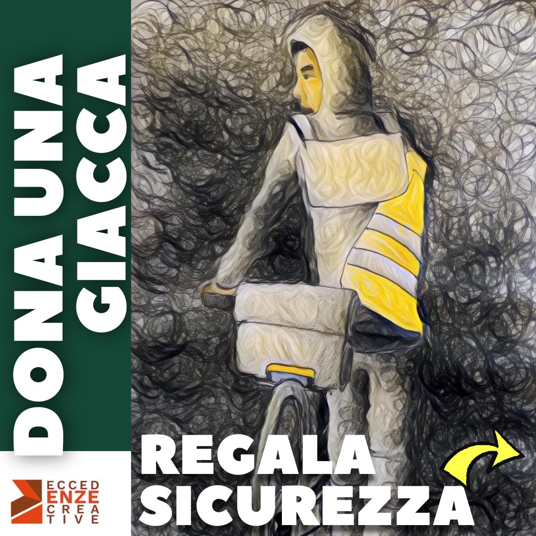 creativeccedenz's tweet photo. 🌟 Dona una Giacca, Regala Sicurezza! 🌟
Ciao a tutti! Eccedenze Creative ha avviato una raccolta di giacche, preferibilmente impermeabili, per sostenere le attività del laboratorio di riciclo della Cooperativa @jungimundu Scrivici 📝 #economiacircolare #eccedenze https://t.co/t4vC9uKFiw