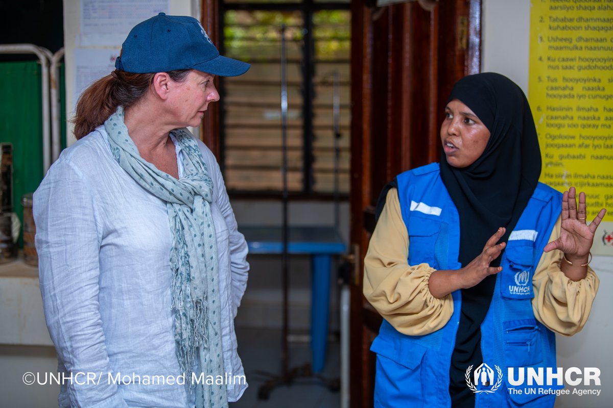This week we were honored to host <a href="/UKinKenya/">UK in Kenya 🇬🇧🇰🇪</a>’s Development Director, Leigh Stubblefield to see the impact UK funding is having on the lives of refugees and host communities in Dadaab. 

Thank you 🇬🇧 for your partnership &amp; bringing hope and opportunity to the Dadaab Municipality.