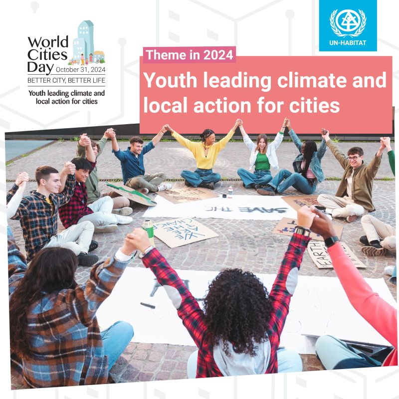 UN Secretary-General António Guterres highlights youth's critical role in climate action and achieving the SDGs. As cities expand with 60% of urban residents expected to be under 18 by 2030—youth inclusion in urban planning becomes essential.

Read more: loom.ly/wzVqMDI