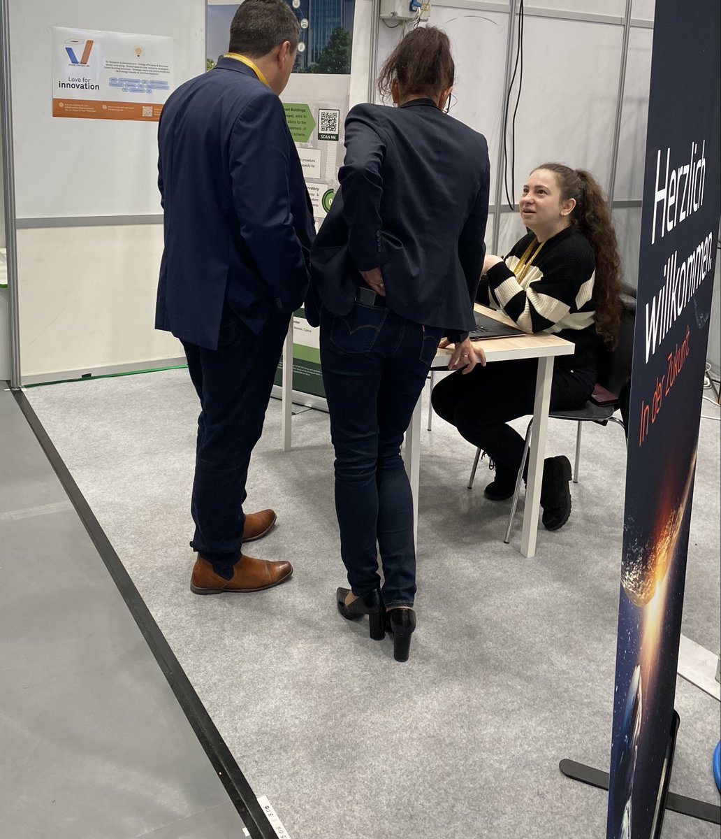 CleopaGmbH's tweet photo. Great time at BarnimBau Fair last weekend! 🌟 Engaging with visitors on #smartbuilding solutions, #sustainability, and innovations for smarter, greener spaces! 💡 #SRIDays #SmartSquareproject https://t.co/jpyv00Bzuz