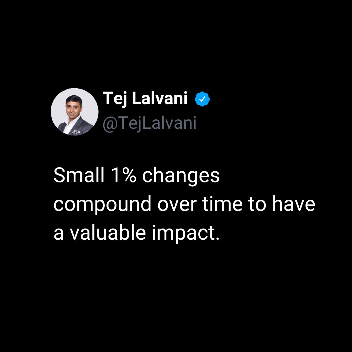Obsession isn’t just about 10,000 hours — It’s about 10,000 details.

The best entrepreneurs? 

They all sweat the small stuff.

They don’t believe each tiny little detail drastically changes their business.

They believe in the power of compounding.