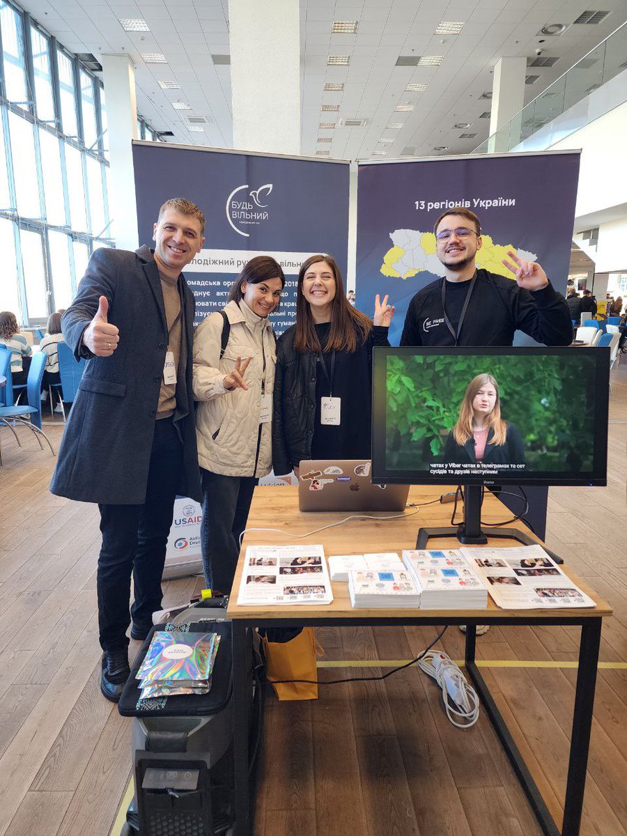 ymbefree's tweet photo. We had an amazing opportunity to attend one of the largest Christian conferences - "Live Movement"!  We were excited to share about our activities and initiatives at the ministry fair. Thank you to everyone who supports us! Together, we are changing the world for the better! https://t.co/DGUonGkuVP
