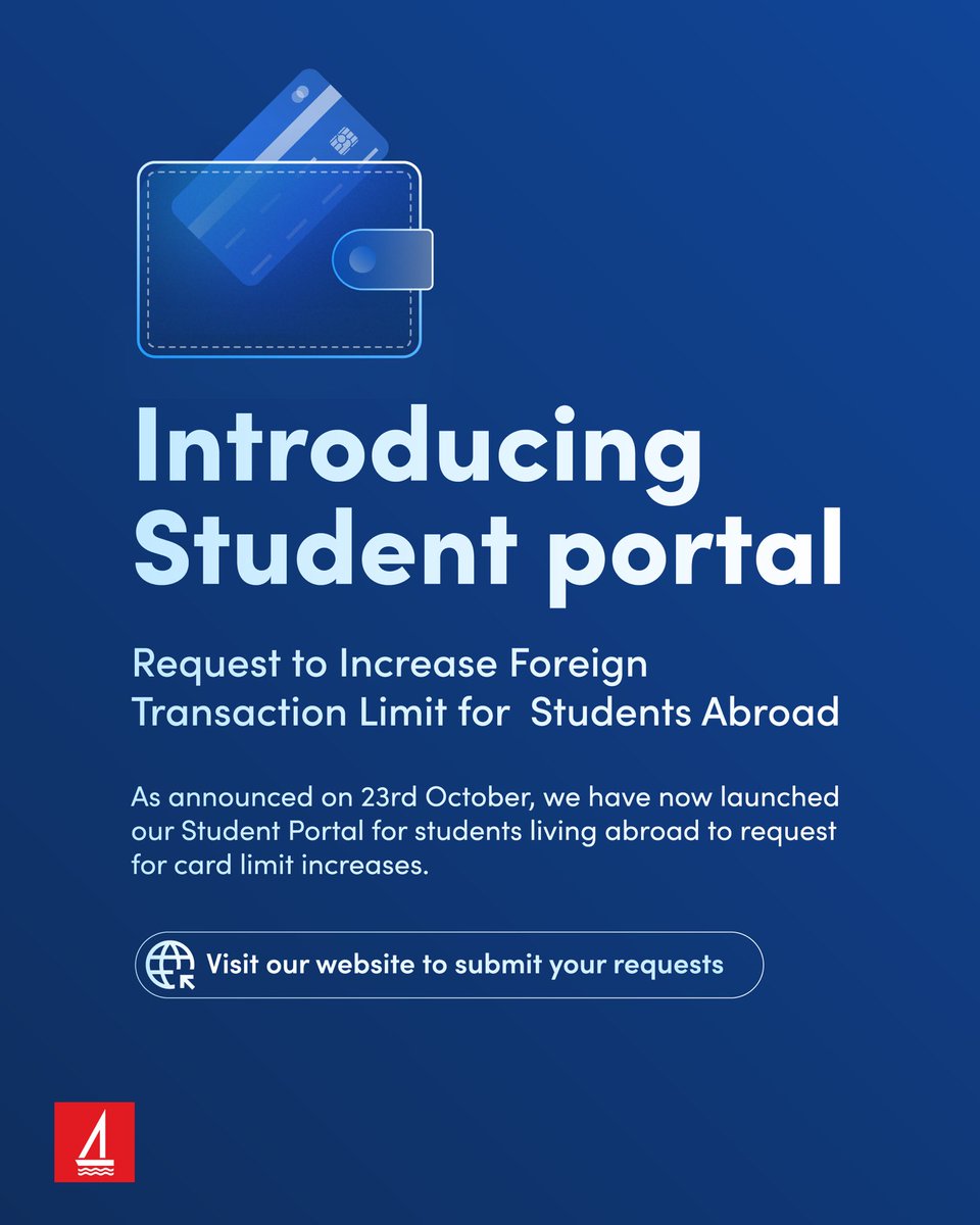 Students can now login to our new Student Portal to request for the increase in their monthly foreign transaction limit. 

Submit request:
bankofmaldives.com.mv/student-limit-…