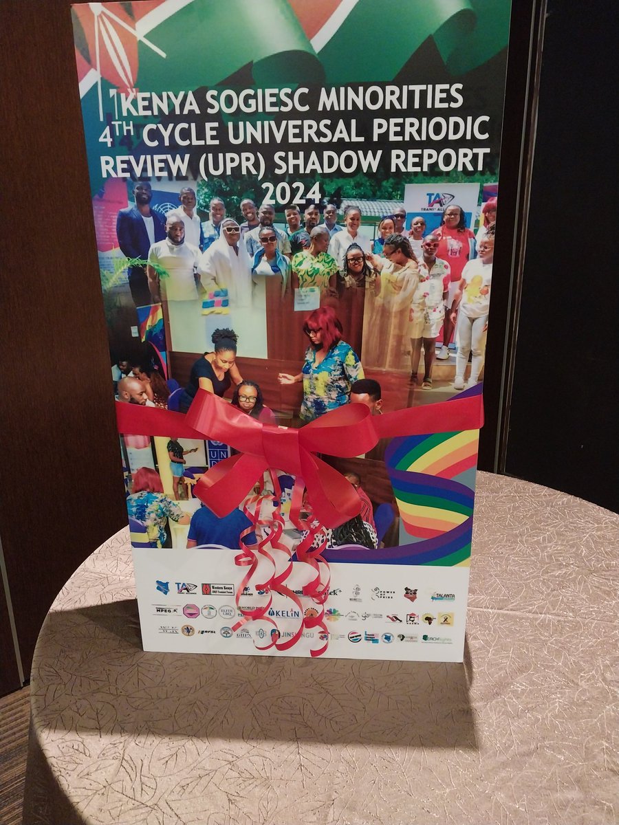 Launching the national report &amp; sharing findings.

The role of Diplomatic Missions in SOGIESC Localization Agenda. 
#SOGIEKperson
<a href="/AIDS_conference/">IAC - the International AIDS Conference</a>
<a href="/iasociety/">IAS - the International AIDS Society</a> 
<a href="/TaAfrika/">Talanta Africa</a> 
<a href="/maaygomsmkisumu/">MAAYGO MSM Kisumu</a> 
<a href="/lbqtwestkenya/">Western Kenya LBQT Feminist Forum</a> 
<a href="/galk/">galk</a>+
<a href="/Jinsiangu/">Jinsiangu</a> 
<a href="/TransSupportCBO/">Trans* Support Org (Kenya)</a> 
<a href="/HoymasK/">Hoymas Kenya</a> 
<a href="/KELINKenya/">KELIN</a> 
<a href="/kpc_kenya/">KPCONSORTIUM</a>