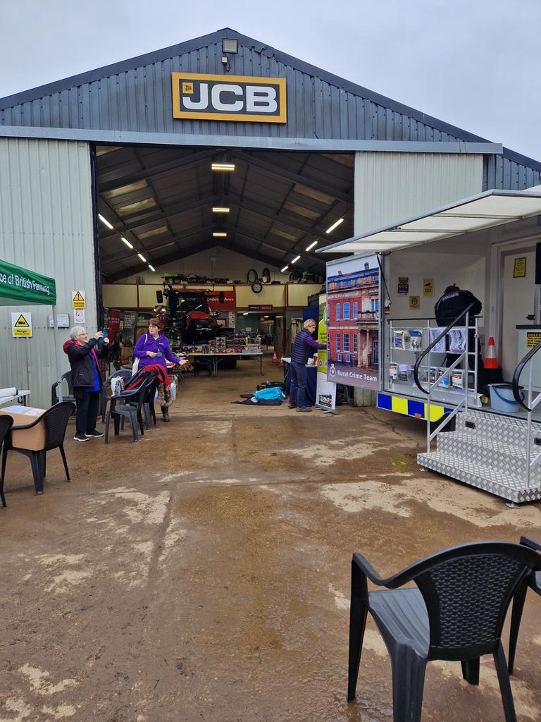 All set up at Sharmans Pytchley for the day. Please pop in and say hello!! #nfu #sharmansagriculturalltd #fcn
