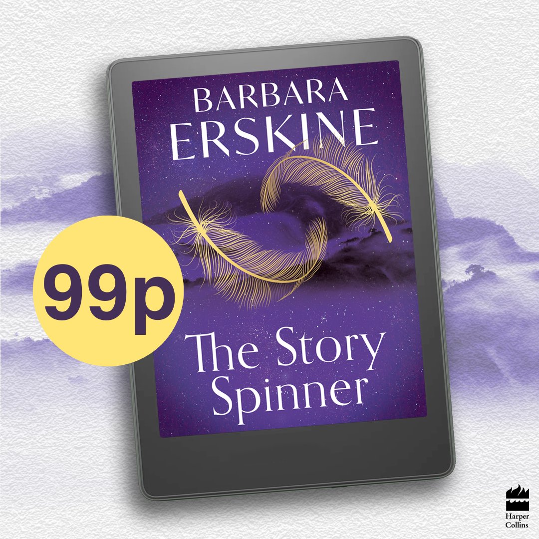 HarperFiction (@harperfiction) on Twitter photo A Welsh princess. A Roman general. Their love story lost to time…
The Sunday Times bestselling novel from <a href="/Barbaraerskine/">Barbara Erskine</a> is 99p on Kindle for ONE DAY ONLY!
Don't miss out on this incredible offer! amazon.co.uk/STORY-SPINNER-… A Welsh princess. A Roman general. Their love story lost to time…
The Sunday Times bestselling novel from <a href="/Barbaraerskine/">Barbara Erskine</a> is 99p on Kindle for ONE DAY ONLY!
Don't miss out on this incredible offer! amazon.co.uk/STORY-SPINNER-…