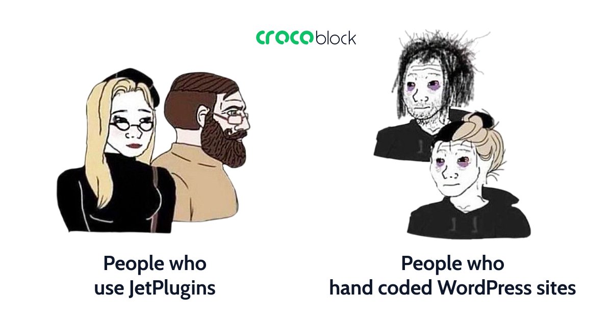 MRcrocoblock's tweet image. People who use #JetPlugins are benefiting 100%… 💥 Level up your website game with tools that work as hard as you do. 👊

#Crocoblock #WordPress #Elementor #Bricks
