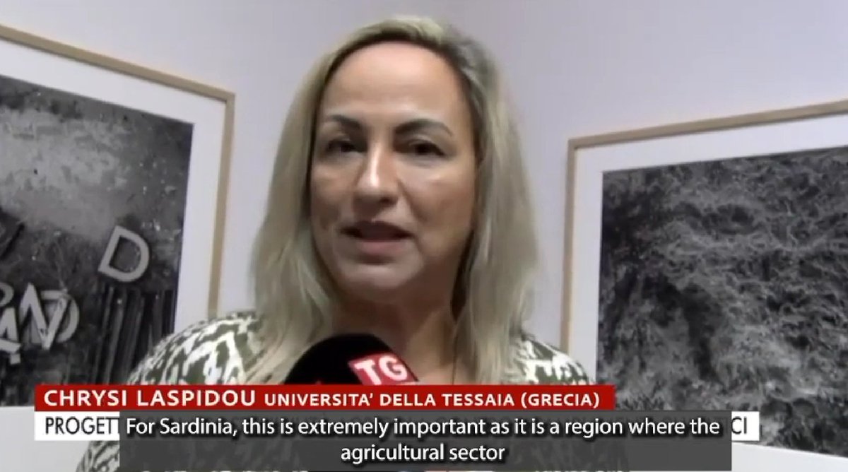 ARSINOE_EU (@arsinoe_eu) on Twitter photo Check out our project coordinator, Prof. <a href="/CLaspidou/">Chrysi Laspidou</a> <a href="/CivEngUTH/">Civil Eng. Dep., University of Thessaly</a> featured on <a href="/VideolinaTV/">Videolina</a> Sardinian!
👉Learn how #ARSINOE is working to enhance the #resilience of Sardinia's #agricultural sector in the face of climate change: youtu.be/PKReExnihb8?si… Check out our project coordinator, Prof. <a href="/CLaspidou/">Chrysi Laspidou</a> <a href="/CivEngUTH/">Civil Eng. Dep., University of Thessaly</a> featured on <a href="/VideolinaTV/">Videolina</a> Sardinian!
👉Learn how #ARSINOE is working to enhance the #resilience of Sardinia's #agricultural sector in the face of climate change: youtu.be/PKReExnihb8?si…