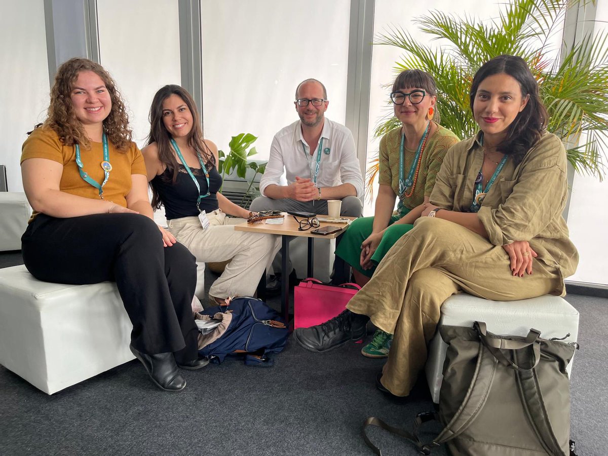 Regions4SD's tweet photo. Reflecting on an impactful #COP16Colombia! ✅ We had a delegation of 12 members, 24+ bilateral meetings, and 18 events. We celebrated a new partnership with @Nature4Climate and welcomed new Advisory Committee members! Thanks to all! https://t.co/Y2Csq8zrSL
