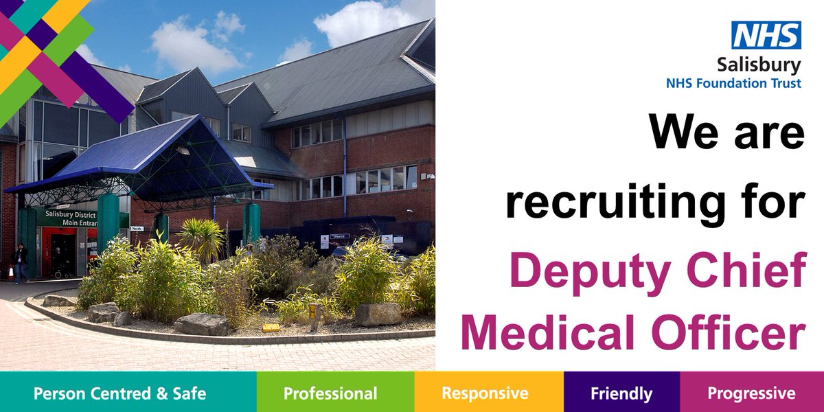 #Recruitingnow for a Deputy Chief Medical Officer.
In this position, you will have the opportunity to expand your leadership capabilities, influence key healthcare decisions, and contribute to innovative projects that will transform our services. salisbury.nhs.uk/working-for-te…