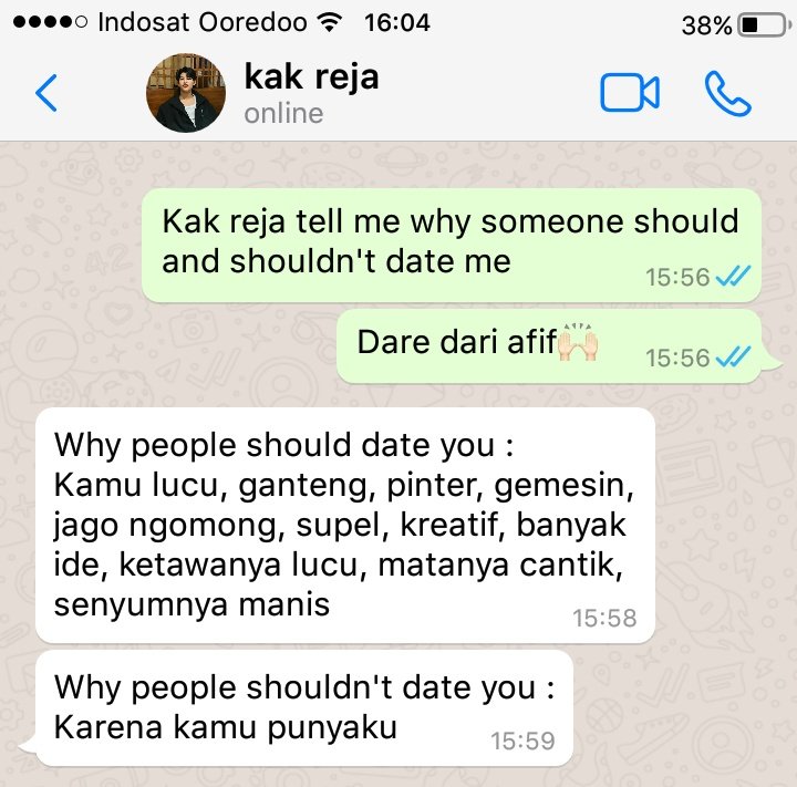 AUroraspaceu's tweet photo. -` should &amp; shouldn't date me ´-
markohm au by aur

why people shouldn't date you :
karena kamu punyaku https://t.co/mUkeBv1vYq