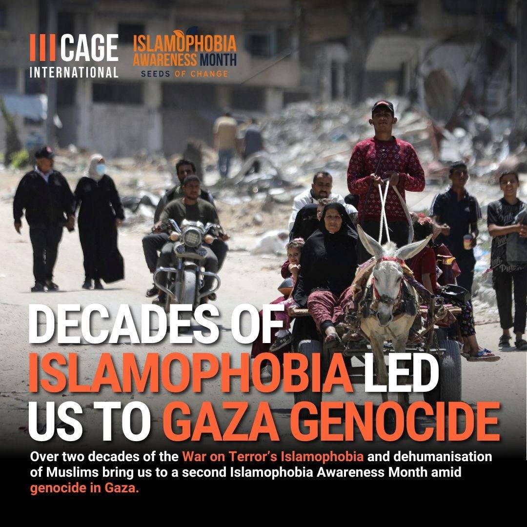 Since 1990s, the US led War on Islam (the Global War of Terror) fuelled Islamophobic laws worldwide, eroding civil liberties domestically and justified occupations and wars abroad. 

Islamophobia became woven into political structures, dehumanising Muslims at a global scale.