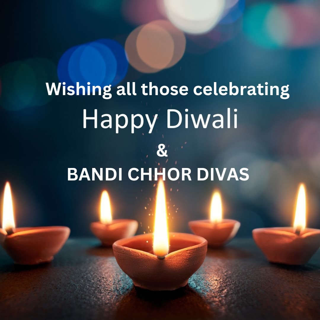May the lamps of Diwali bring brightness and joy into our lives, and may this Bandi Chor Divas inspire us with the spirit of freedom, compassion, and unity 🙏🙏