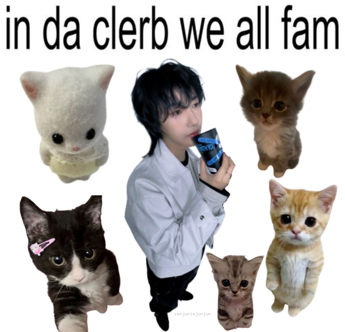 renjuniejunjun's tweet photo. in da clerb, we all fam โก๐ฑ https://t.co/QUjJSFQPrm