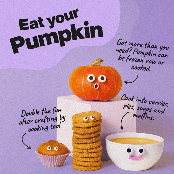🎃 Now that Halloween is over, have you thought about what you are going to do with your pumpkin? Instead of dumping it, have you thought about eating it? 🎃 There are lots of delicious and nutritious recipes you can try to make the most out of it 👉 hubbub.org.uk/eat-your-pumpk…