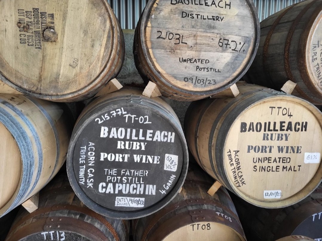Baoilleach Distillery (@baoilleachd) on Twitter photo Hi all, our last Cask sale for maturation and official bottling has arrived
It's also the last opportunity for a custom mash bill cask, a rare thing, there's limited space for maturation unfortunately.
If you are interested a cask contact
baoilleachdistillery@mail.com
Slainte Hi all, our last Cask sale for maturation and official bottling has arrived
It's also the last opportunity for a custom mash bill cask, a rare thing, there's limited space for maturation unfortunately.
If you are interested a cask contact
baoilleachdistillery@mail.com
Slainte