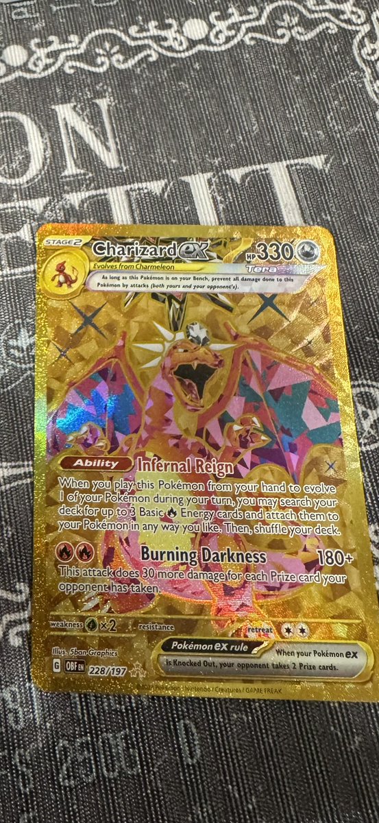 joegov97's tweet photo. First Pokemon pack in years yesterday… Just wow LOL… Gotta get this thing graded ASAP https://t.co/S1r4LPyvcj