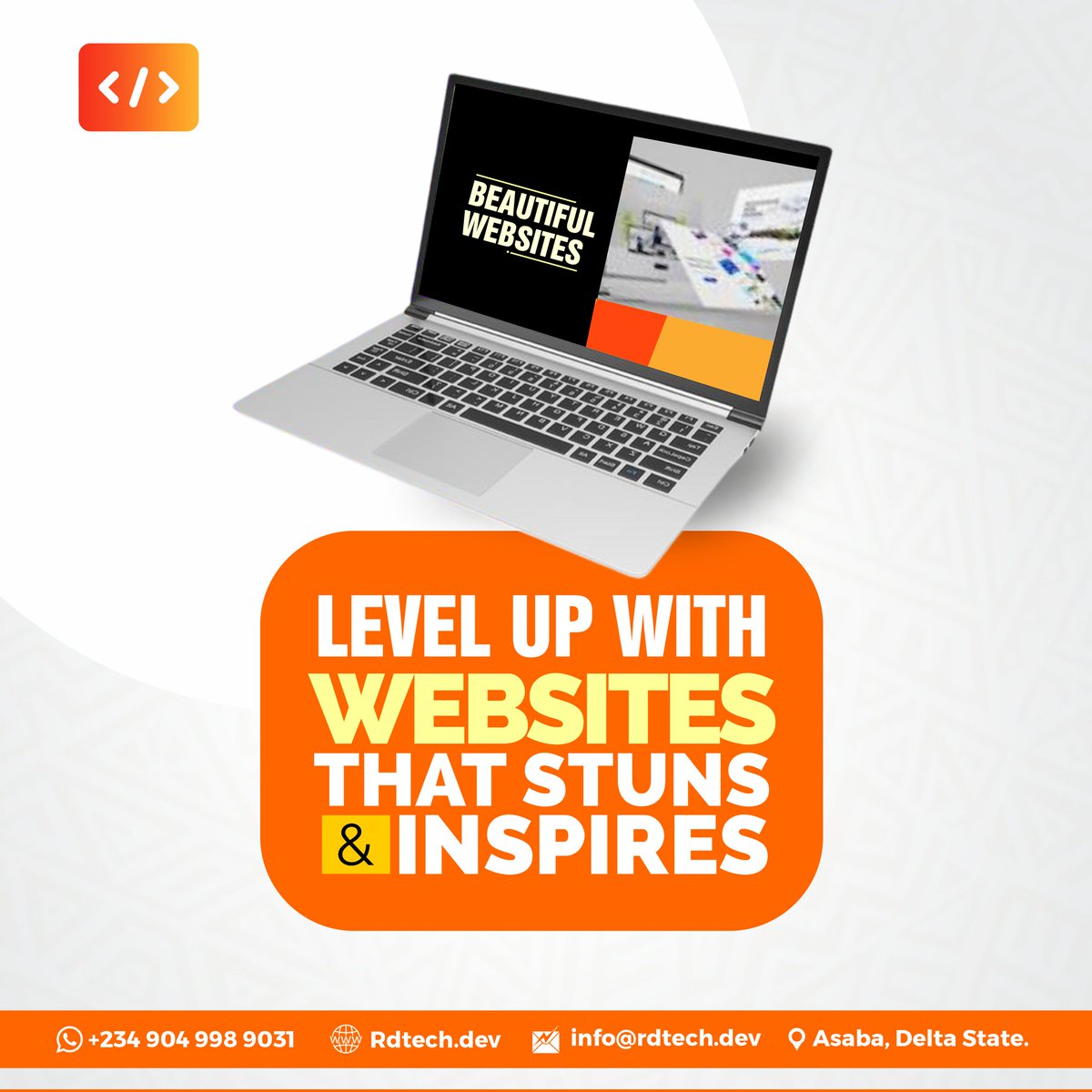 asatadotdev's tweet image. Step up your business with a website that stuns and inspires clients.
Send in a dm to get started.

#GrandeFratello #GISELLE #ต้าห์อู๋ออฟโรด #HariHaraVeeraMallu #하이브불매 #하이브불매