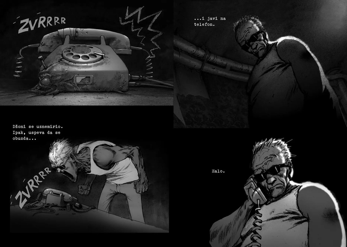 MinersofMars's tweet photo. Big shoutout to our artist Aleksa Gajic on the release of his new comic, King of Nothing. Dive in and experience his stunning artwork!