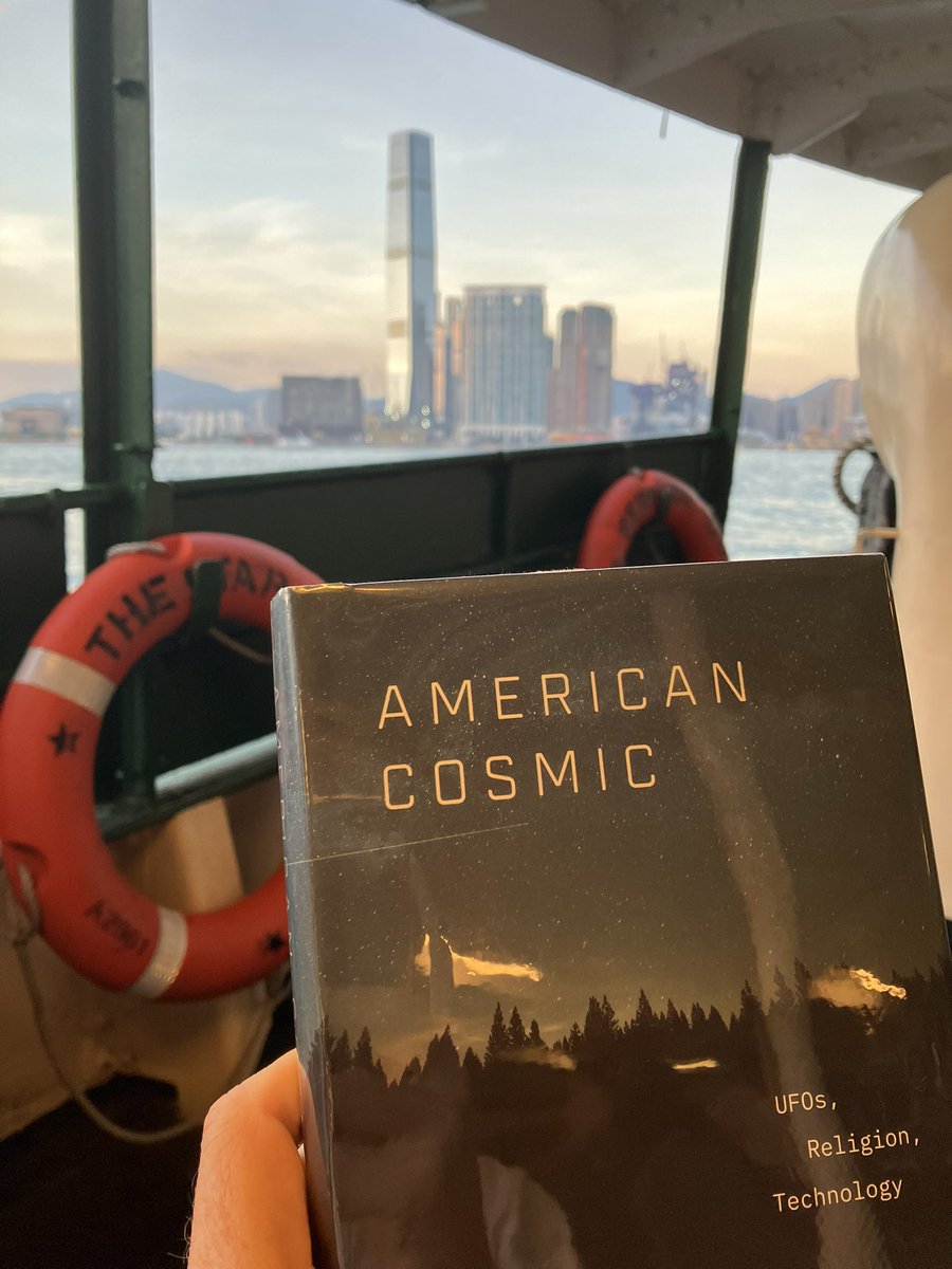 rquadrant's tweet image. Travel prep on the Star Ferry (yes it’s really called that.) @dwpasulka ‘s #AmericanCosmic