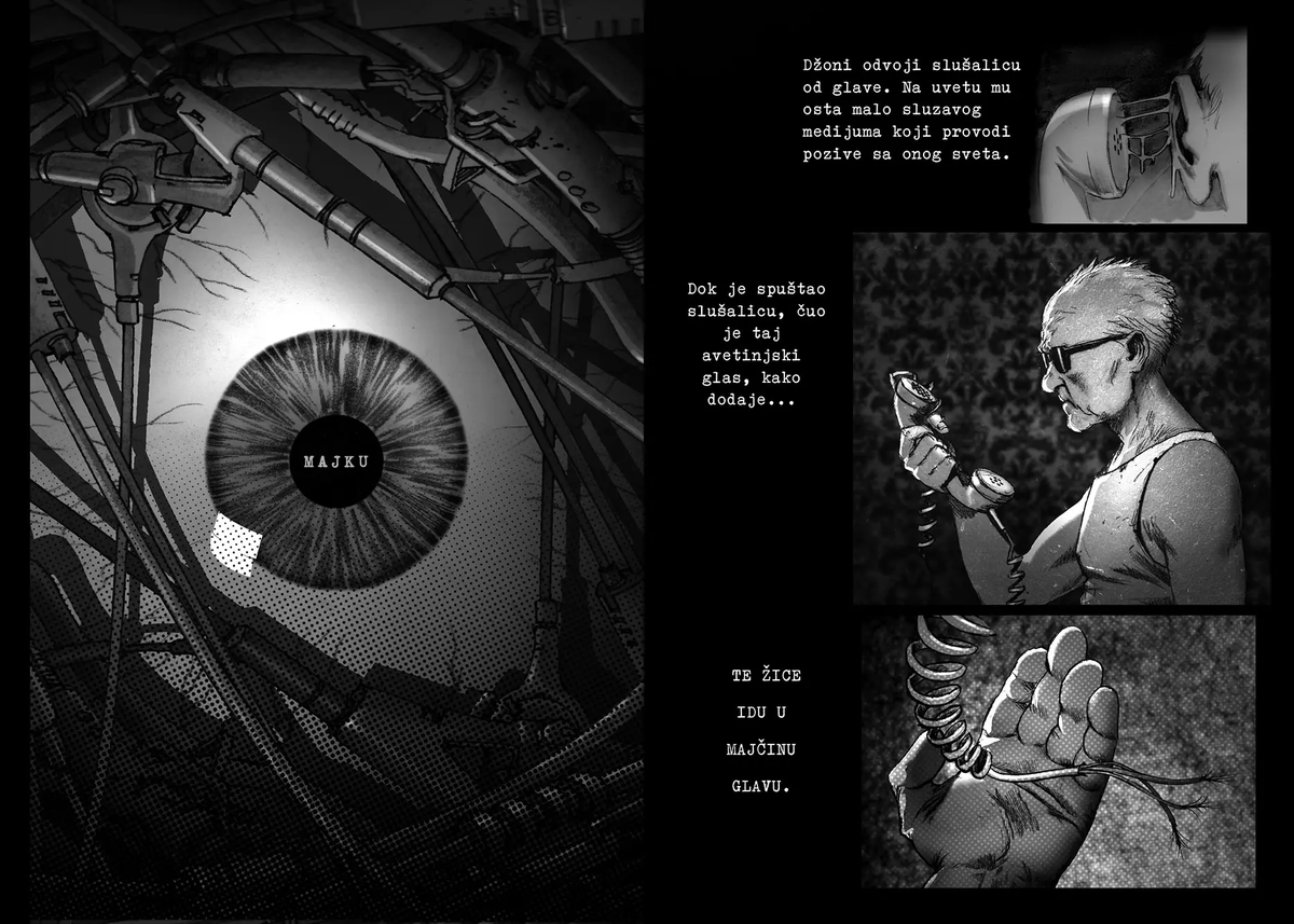 MinersofMars's tweet photo. Big shoutout to our artist Aleksa Gajic on the release of his new comic, King of Nothing. Dive in and experience his stunning artwork!