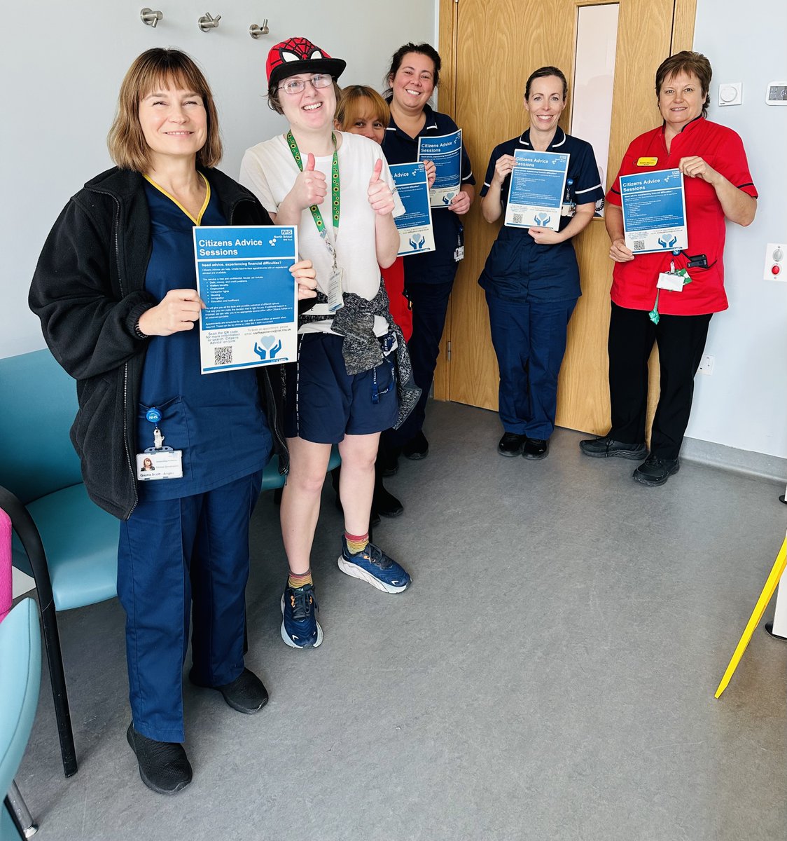 NBT Staff Experience (@nbtstaffexp) on Twitter photo It was brilliant to attend the NMSK huddle and promote our Citizens advice clinic at NBT. Appointments available on Fridays. Email Staff Experience to book
<a href="/NmskNbt/">NMSK at North Bristol Trust</a> <a href="/NorthBristolNHS/">North Bristol NHS Trust</a> <a href="/emerlinealbano/">Emerline Albano</a> It was brilliant to attend the NMSK huddle and promote our Citizens advice clinic at NBT. Appointments available on Fridays. Email Staff Experience to book
<a href="/NmskNbt/">NMSK at North Bristol Trust</a> <a href="/NorthBristolNHS/">North Bristol NHS Trust</a> <a href="/emerlinealbano/">Emerline Albano</a>