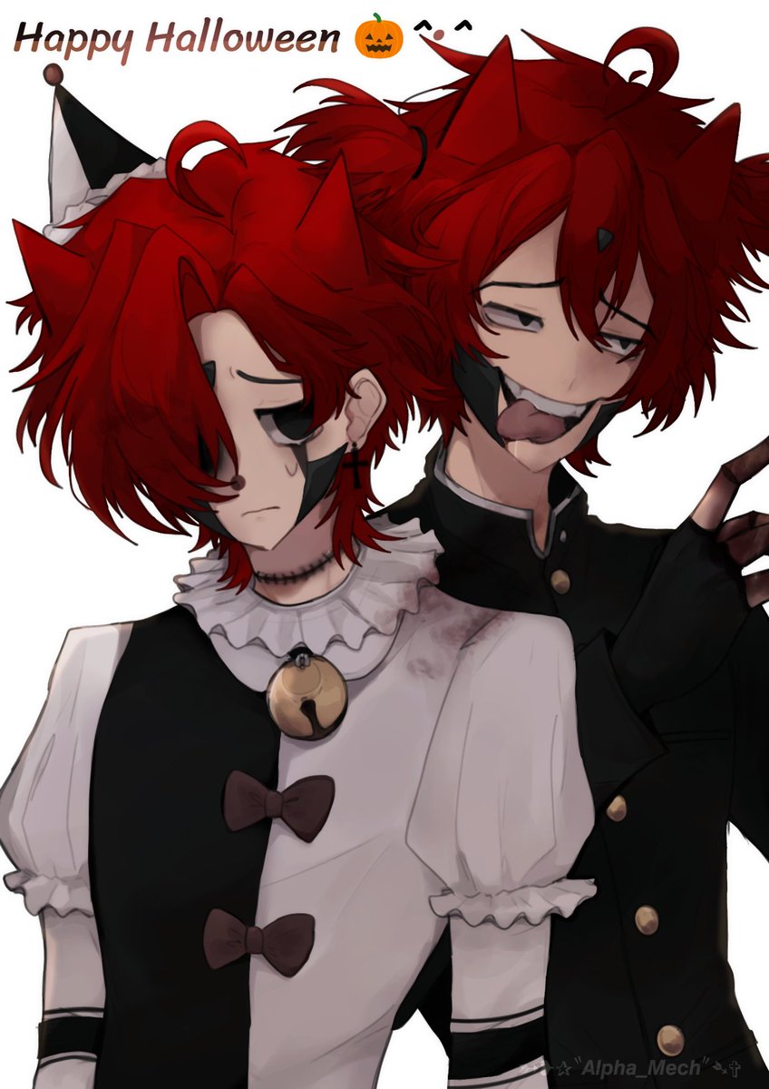 KingdomForce6's tweet photo. ヾ(*’▽’*)/
"Happy Halloween" ( retrospect )🎃🍬
#drawapicture #Alphamech201930 #anime #Halloween https://t.co/20RI47f603