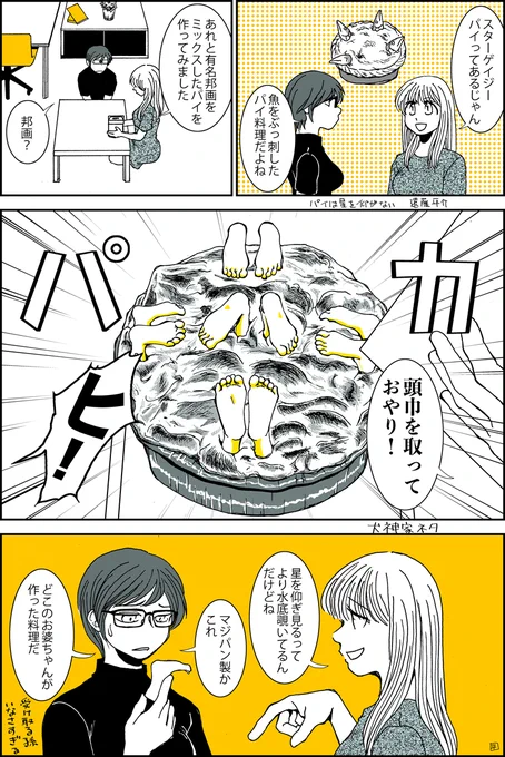 過去漫画 犬神スターゲイジーパイ #ショート漫画 