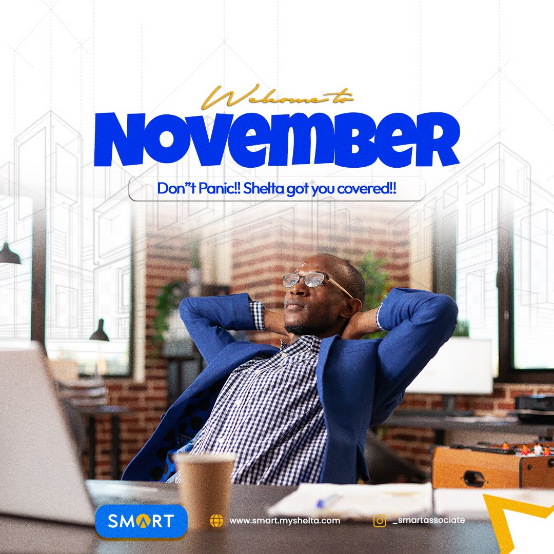 _SmartAssociate's tweet photo. November is here!
We keep winning...

Championing Sustainable living and enjoying financial freedom through Shelta's Innovative Solutions...

Join the Smart Movement now!

#SmartEarnings 
#newmonth 
#november https://t.co/ndlMfxeDxc