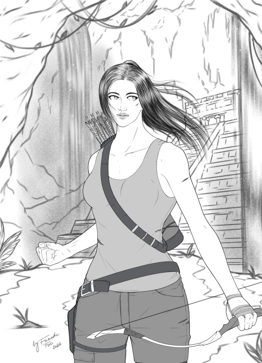 Re_na_zona's tweet photo. #fanart #TombRaider #LaraCroft https://t.co/LZKt7CxgtX