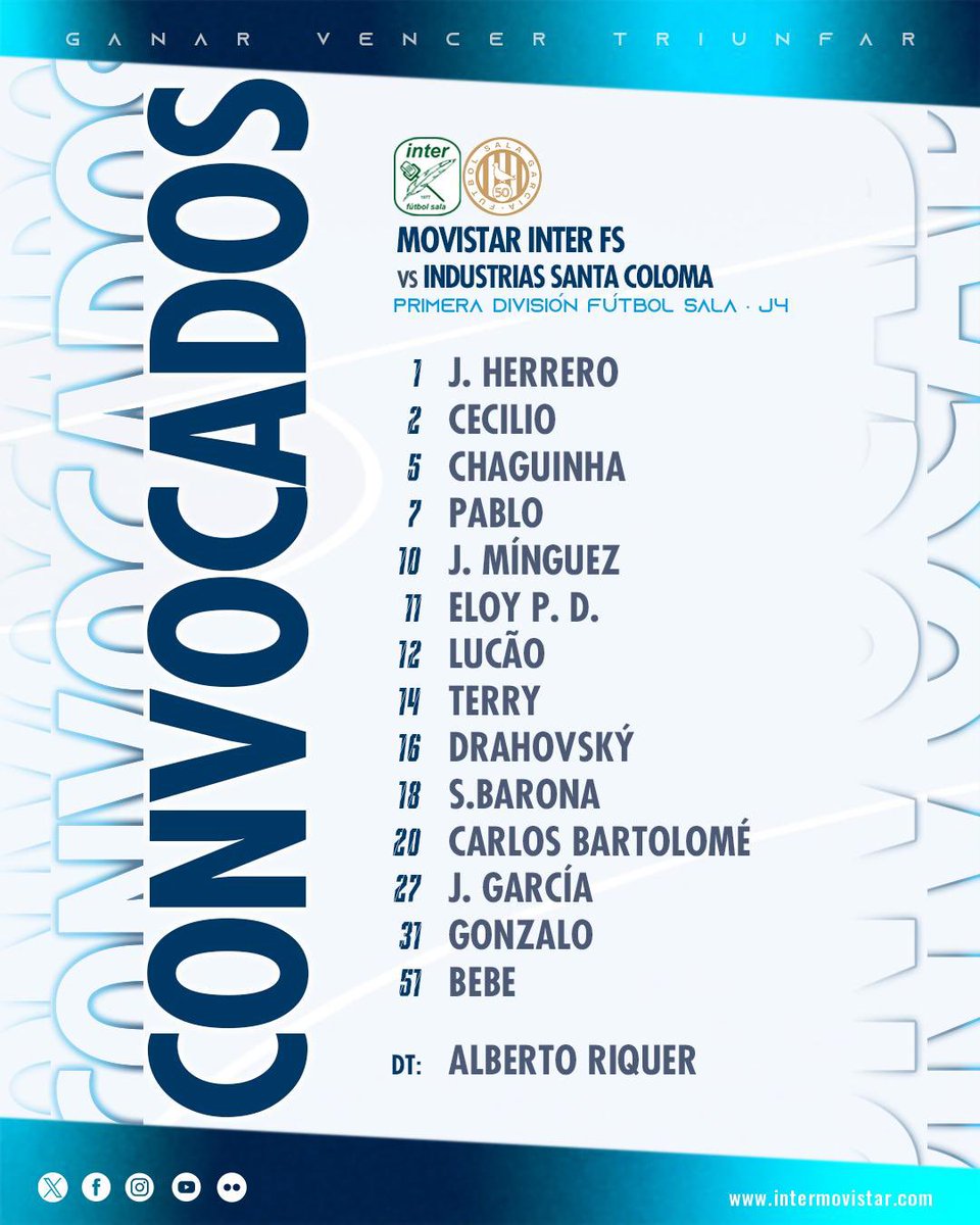 Movistar Inter FS tweet media