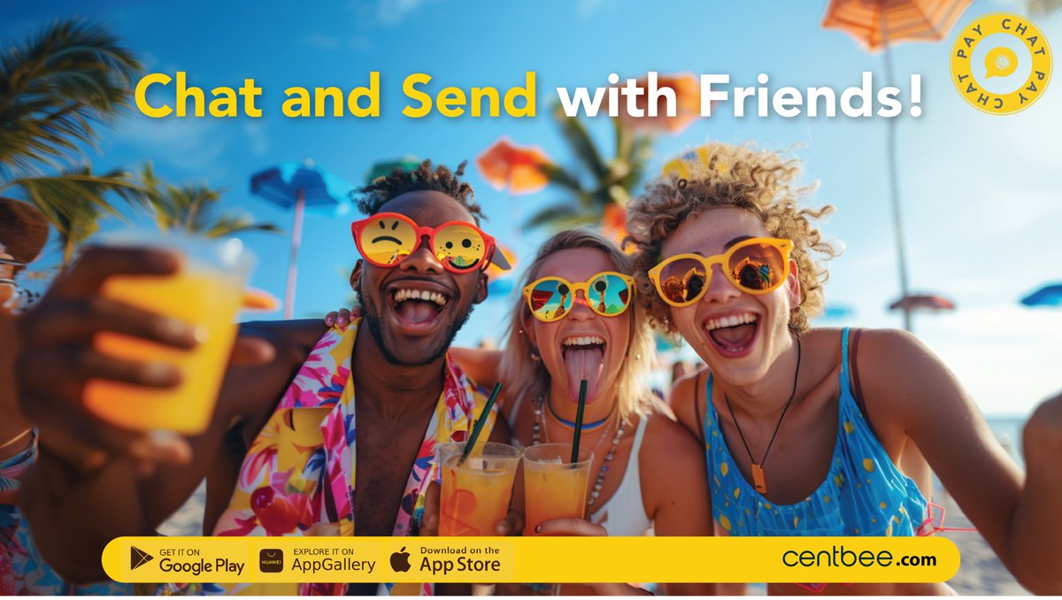 Centbee's tweet photo. Beach day, brunch, or road trip? 🌞🚗

Split the costs without the hassle!
Use #Centbee's #ChatPay in your chats and keep the good vibes flowing! 🌴

🐝💚😎

#MobileMoney https://t.co/56SrTqbGdD