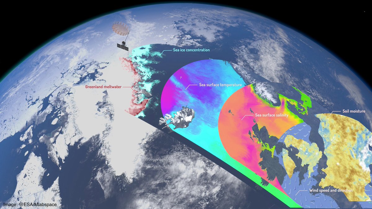 CTsamalis's tweet image. It's over a month now since I started to work within @ECMWF for the preparation of #MW data assimilation from the @CopernicusEU expansion #satellite mission #CIMR built by @esa. Well, that's a new start for me.
esa.int/Applications/O…