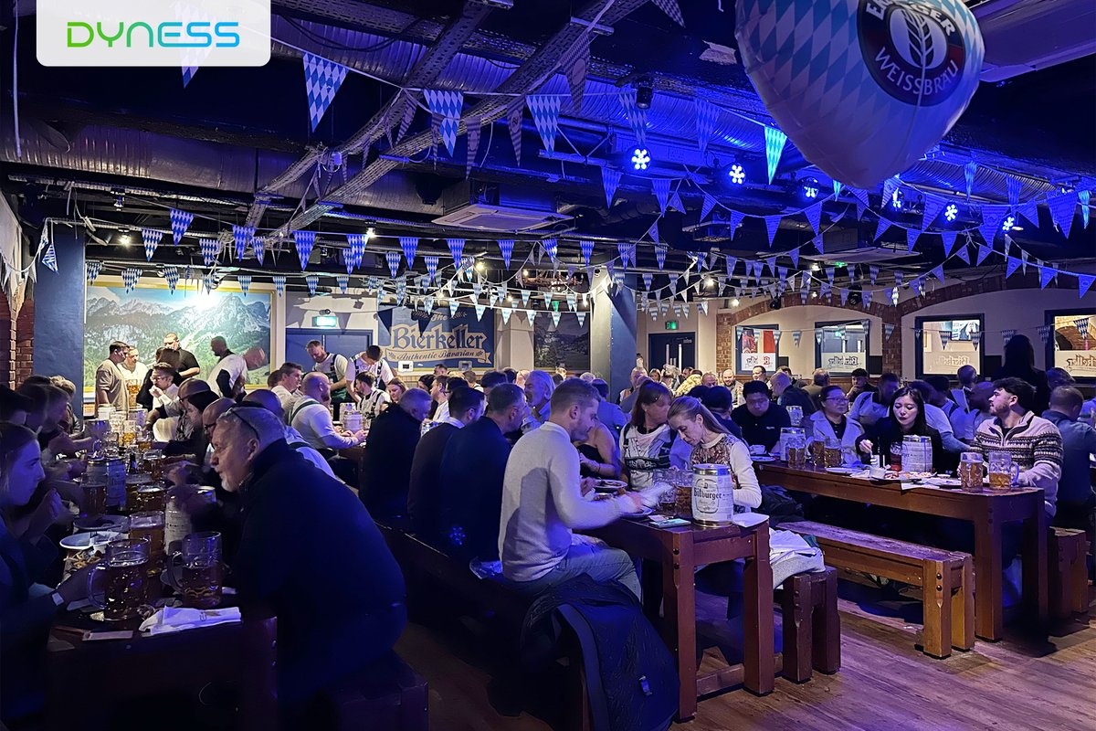 DynessESS's tweet image. 🍻On October 30th, the vibrant Oktoberfest took place successfully! A huge THANK YOU to #CCLComponents for their great support, which made this event possible.And thanks to everyone who joined us. 
#DynessEvents #CCLComponents #SolarEnergy #EnergyStorage #BESS