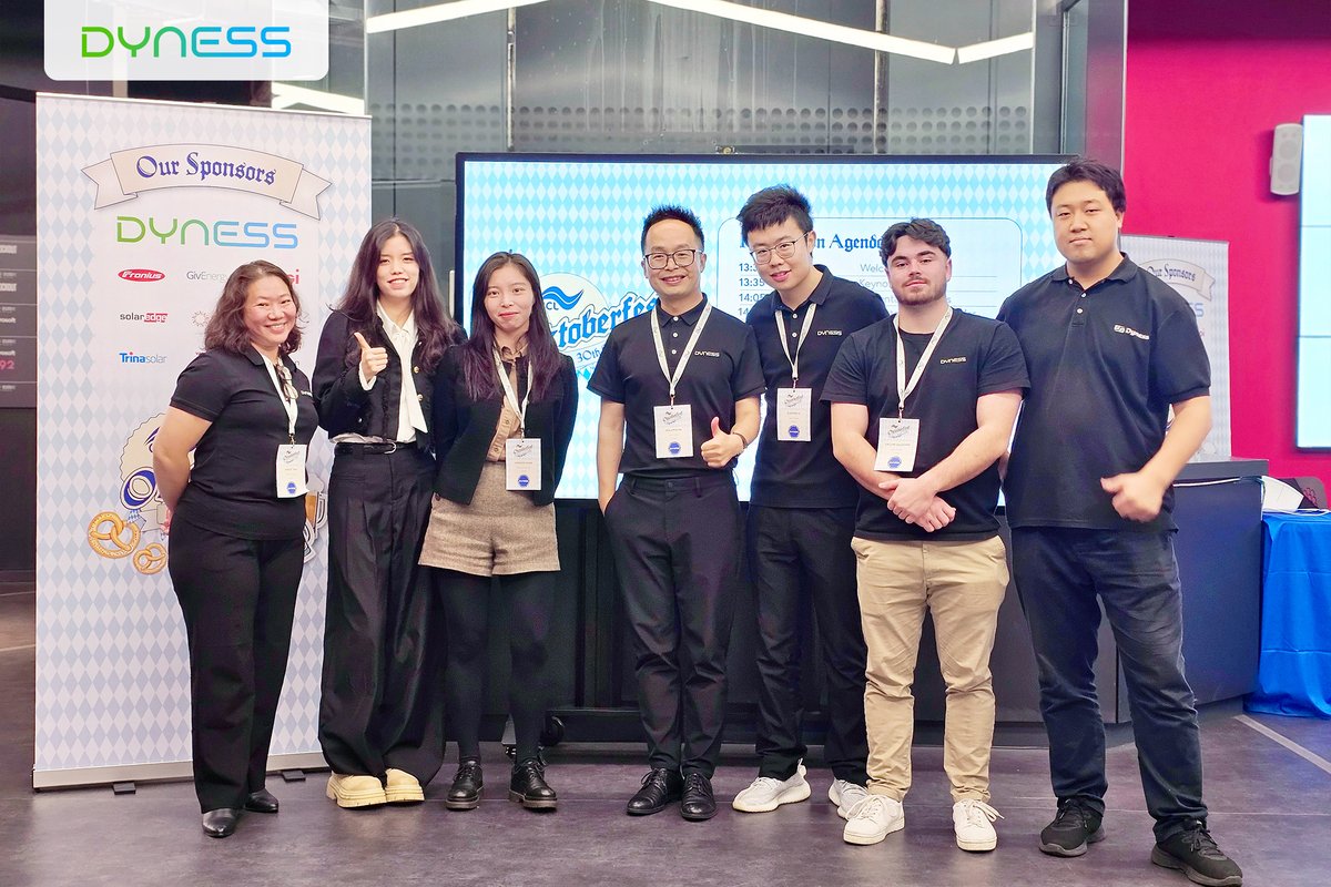 DynessESS's tweet image. 🍻On October 30th, the vibrant Oktoberfest took place successfully! A huge THANK YOU to #CCLComponents for their great support, which made this event possible.And thanks to everyone who joined us. 
#DynessEvents #CCLComponents #SolarEnergy #EnergyStorage #BESS
