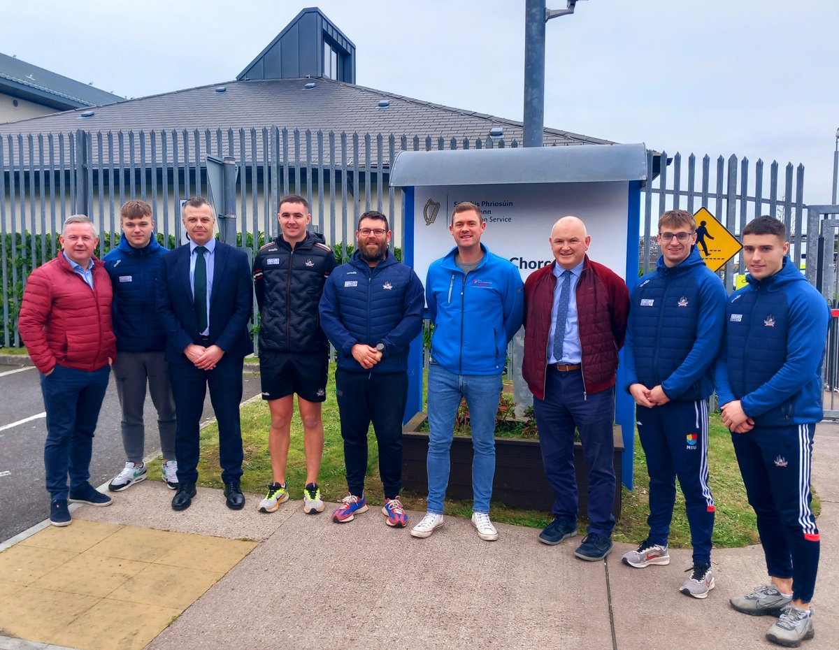 Colm Carey (@cmcarey_) on Twitter photo Delighted to welcome back GDC's from <a href="/OfficialCorkGAA/">Cork GAA</a> for week 5 delivery of the award winning Community Sports Coaching Programme that included placement students from <a href="/MTU_ie/">Munster Technological University</a> & <a href="/SETUIreland/">South East Technological University</a>. Outstanding collaboration between <a href="/IrishPrisons/">Irish Prison Service</a> <a href="/CorkSports/">Cork Sports Partnership</a> <a href="/IASIO_Ireland/">Tosú - new beginnings for people with convictions</a> & <a href="/CorkETB/">CorkETB🇮🇪🇪🇺</a>. Delighted to welcome back GDC's from <a href="/OfficialCorkGAA/">Cork GAA</a> for week 5 delivery of the award winning Community Sports Coaching Programme that included placement students from <a href="/MTU_ie/">Munster Technological University</a> & <a href="/SETUIreland/">South East Technological University</a>. Outstanding collaboration between <a href="/IrishPrisons/">Irish Prison Service</a> <a href="/CorkSports/">Cork Sports Partnership</a> <a href="/IASIO_Ireland/">Tosú - new beginnings for people with convictions</a> & <a href="/CorkETB/">CorkETB🇮🇪🇪🇺</a>.